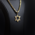 Dije Estrella de David 14k