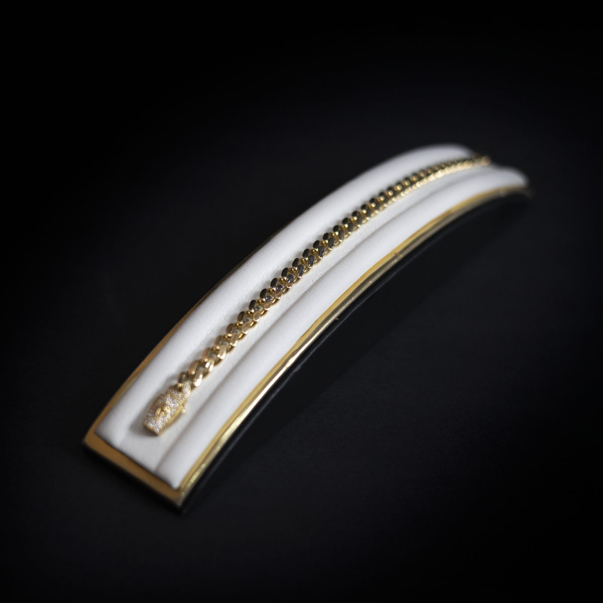 Pulsera Mónaco 10k