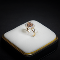 Anillo 15 años corazón 10k