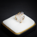 Anillo corona 15 años 14k