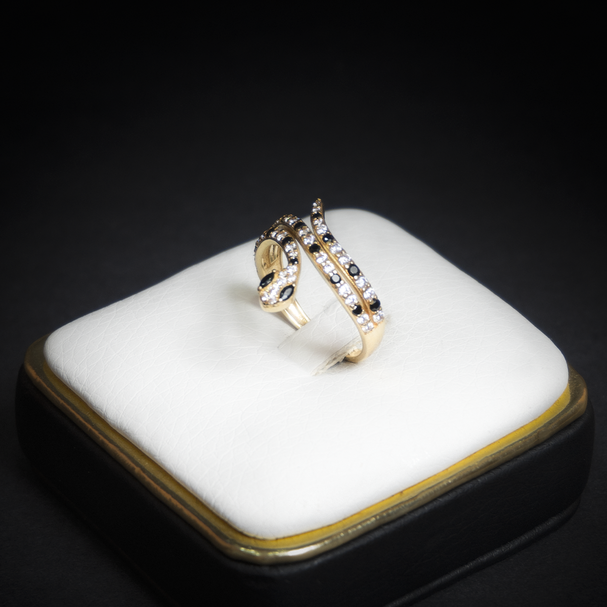 Anillo Serpiente 10k