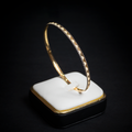 Brazalete facetado 14k