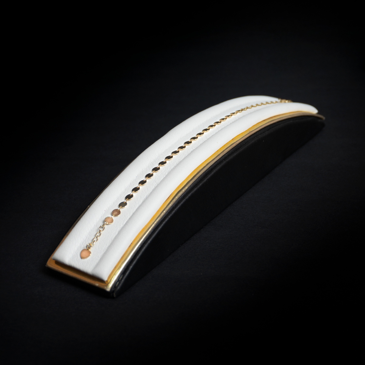 Pulsera circulos lisos 14k