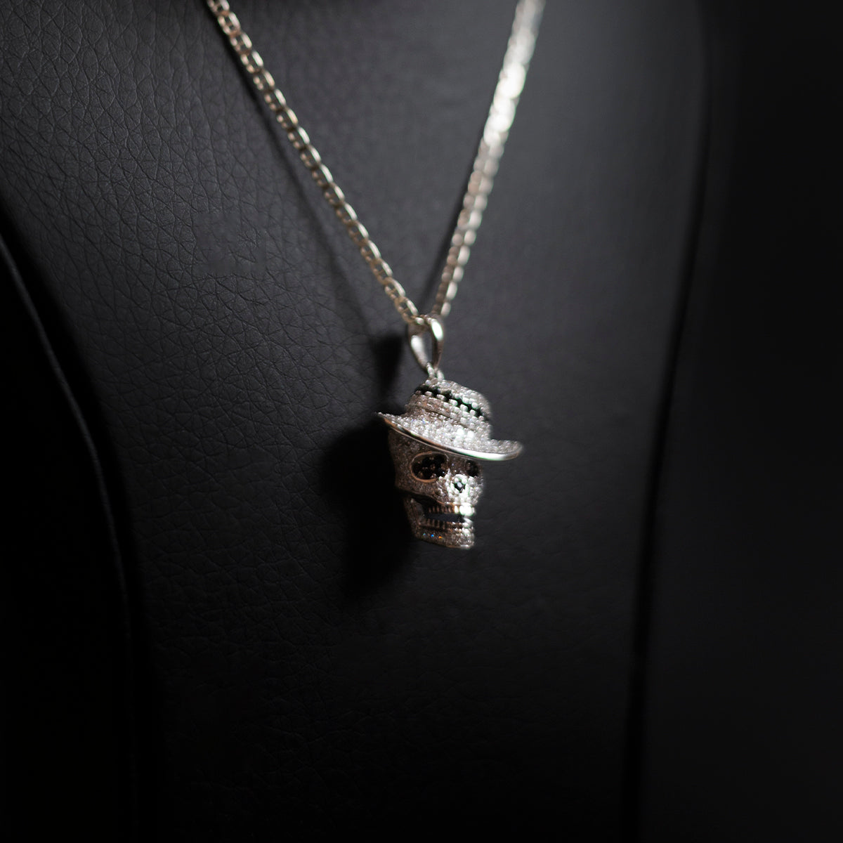 Dije Calavera Plata Italiana 925