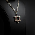 Dije estrella de David Plata Italiana 925
