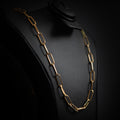 Cadena Paperclip 14k