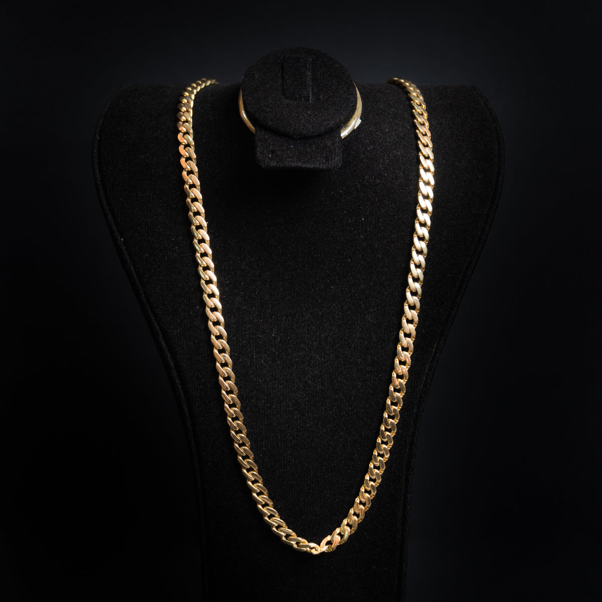 Cadena Mónaco 14k