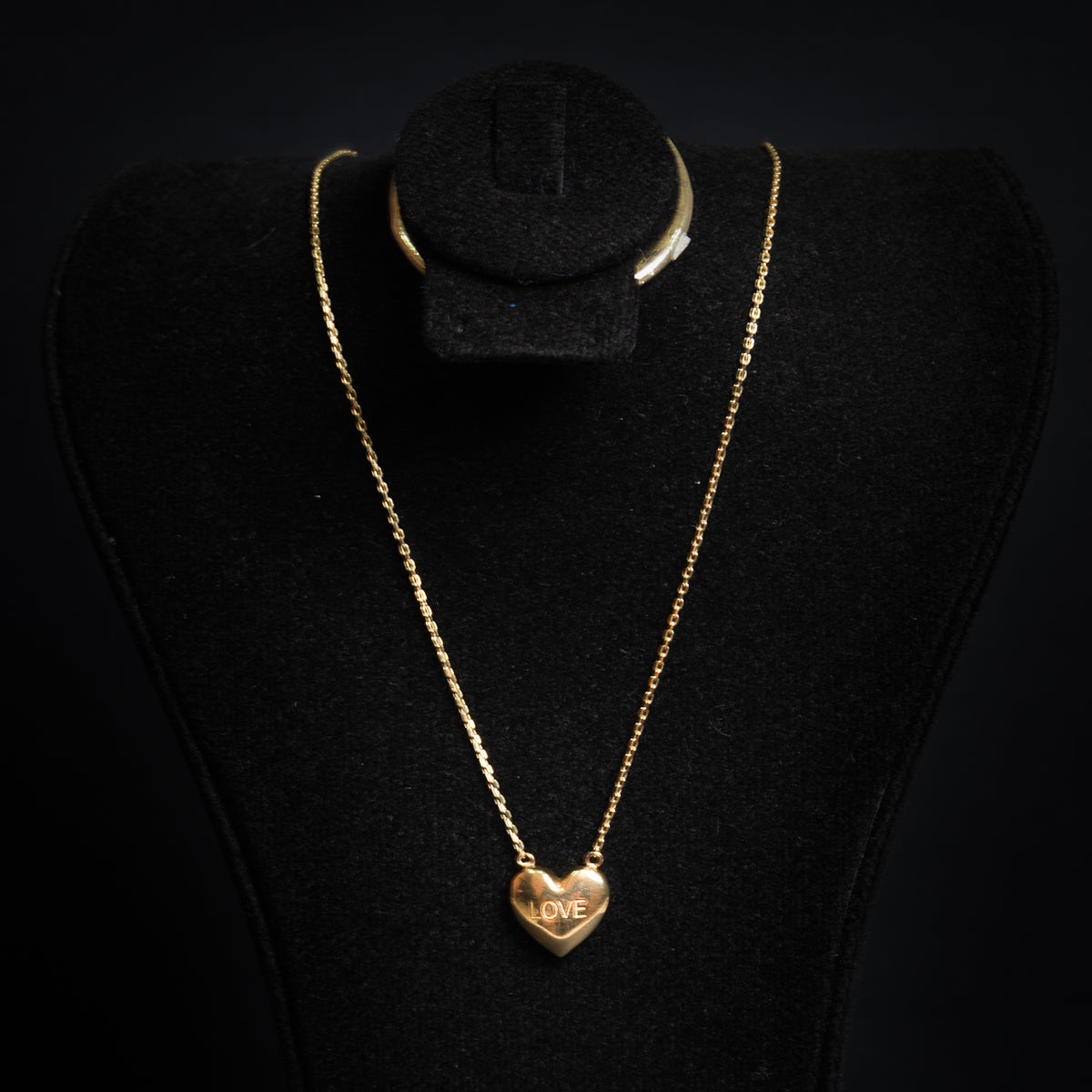 Gargantilla Corazón 14k