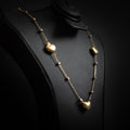 Gargantilla Corazones 3/O 14k