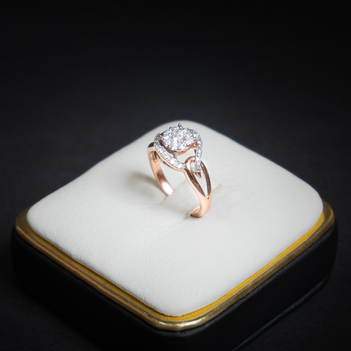 Anillo Compromiso O/R 10k