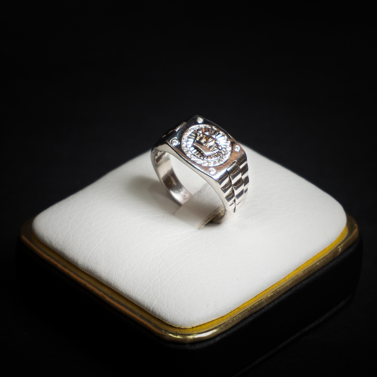Anillo Rolex Plata Italiana 925