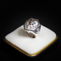 Anillo Escudo de León Plata Italiana 925