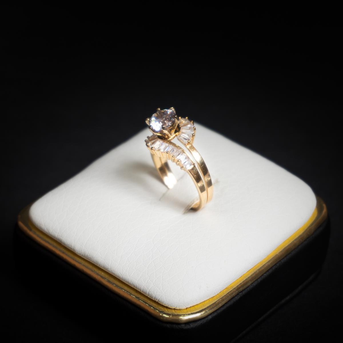 Anillo Compromiso Jacket 14k