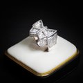 Anillo Mariposa Plata Italiana 925