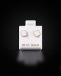Aretes Van Cleef Blanco 10k