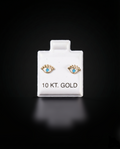 Aretes ojo turco 10k