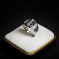 Anillo Ancla Plata Italiana 925