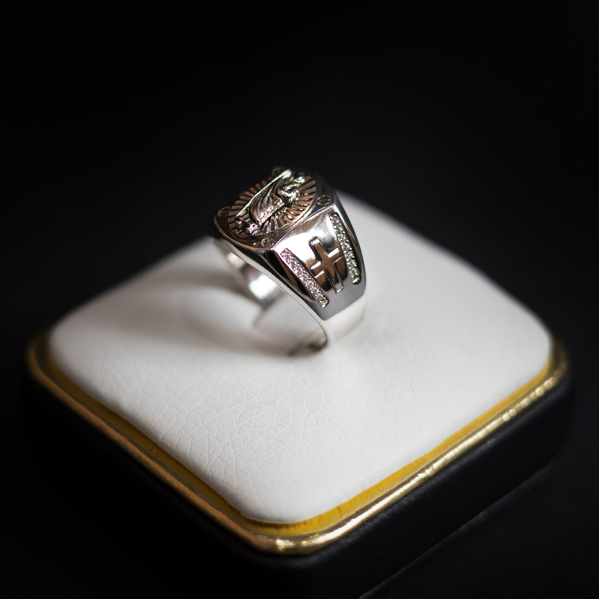 Anillo San Judas Plata Italiana 925