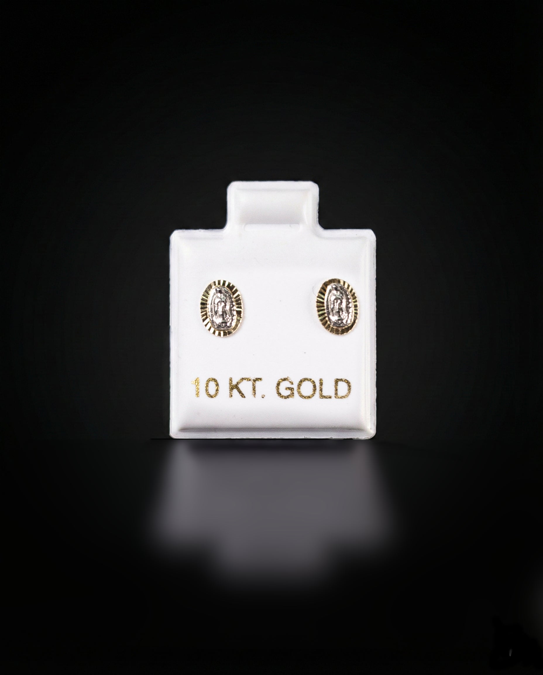 Aretes Virgen 2/O 10k
