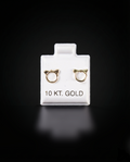 Aretes gato 10k
