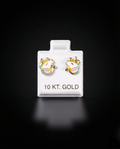 Aretes Unicornio 10k