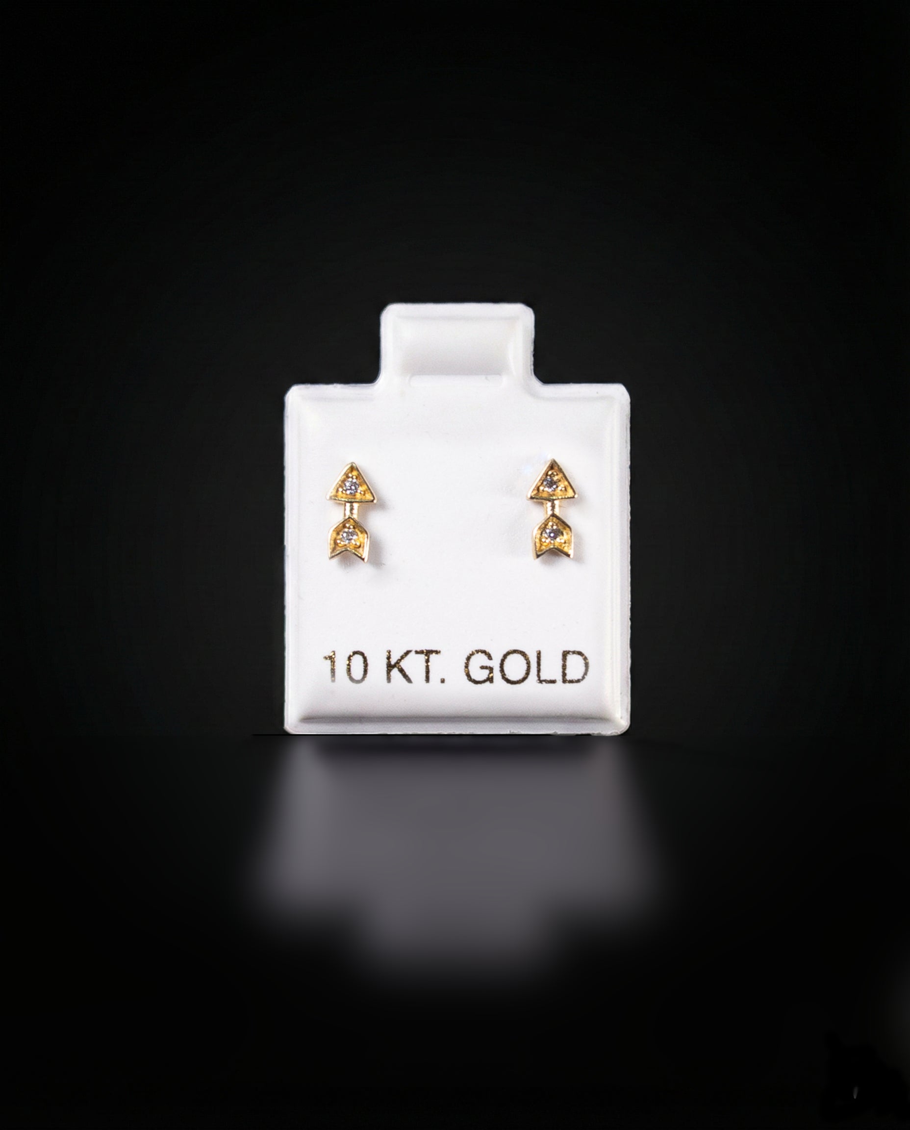 Aretes flecha 10k