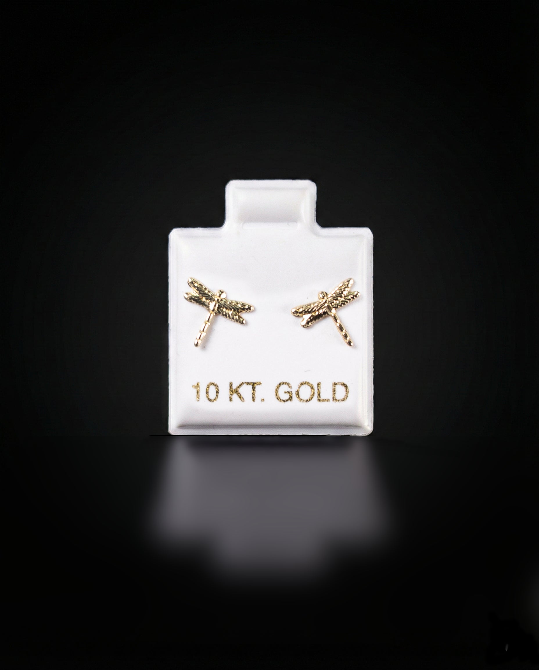 Aretes libélula 10k